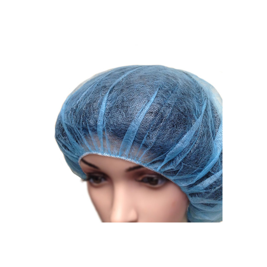 High-Tech Conversions GAH-BP-19-BL Bouffant Cap, 19", Blue, Polypropylene, 100 Pcs/Poly Bag, 1000 Pcs/Cs.