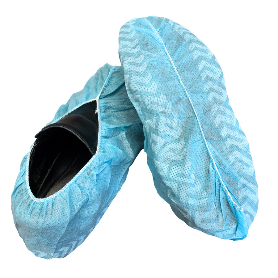 High-Tech Conversions GAH-SP-NS-XL Shoe Cover, XL, Blue, Polypropylene, Non-Skid, 300 Pcs/Cs.