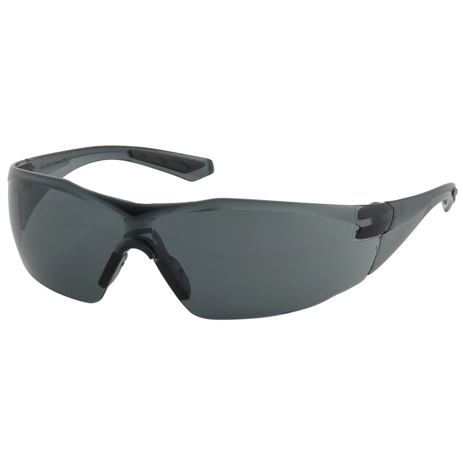 Bouton Optical 250-49-0021 Pulse Safety Glasses, Rimless, GY/GY Lens ...