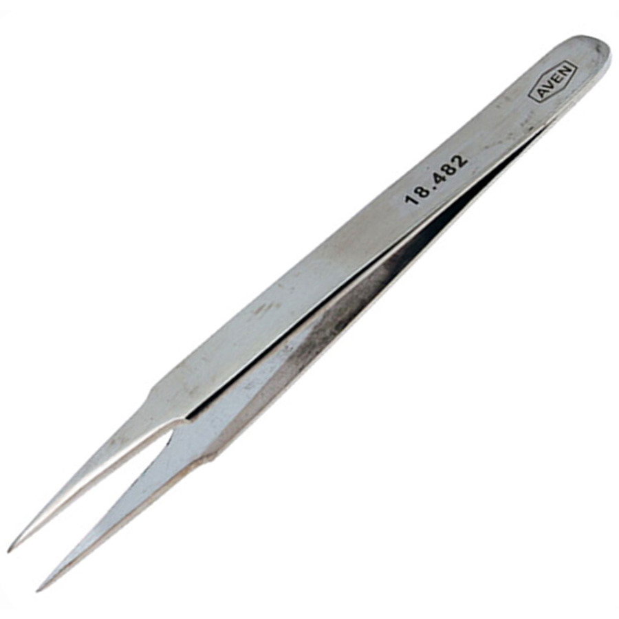 TestEquity: Aven 18482 Tweezers, General Purpose, 400 Stainless