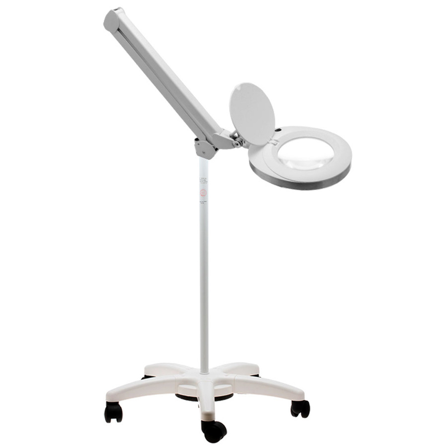 Aven 26501-LED-STN Magnifying Lamp, ProVue SuperSlim LED, 5 Diopter, 2.25x, Rolling Stand