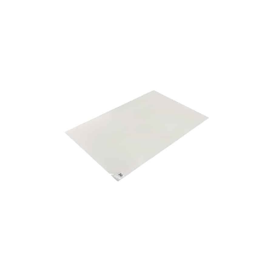 Transforming Technologies CTM1836WH Tacky Mat, 18"x36" x.045mm, White, Medium, 30 Sheet/4 Mats/Cs. CTM1000 Series