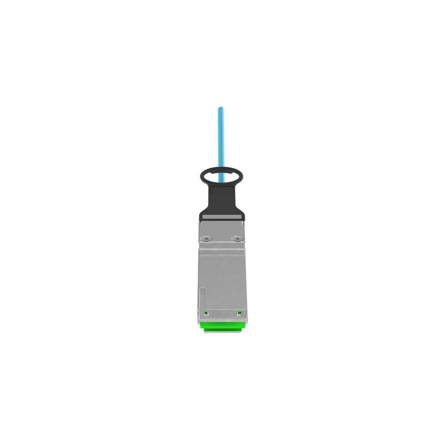 Panduit AX83NQPQPAQM015 AO Cable Assembly, QSFP+ to QSFP+, 40G, OM3, 15m, Aqua, 1Pc