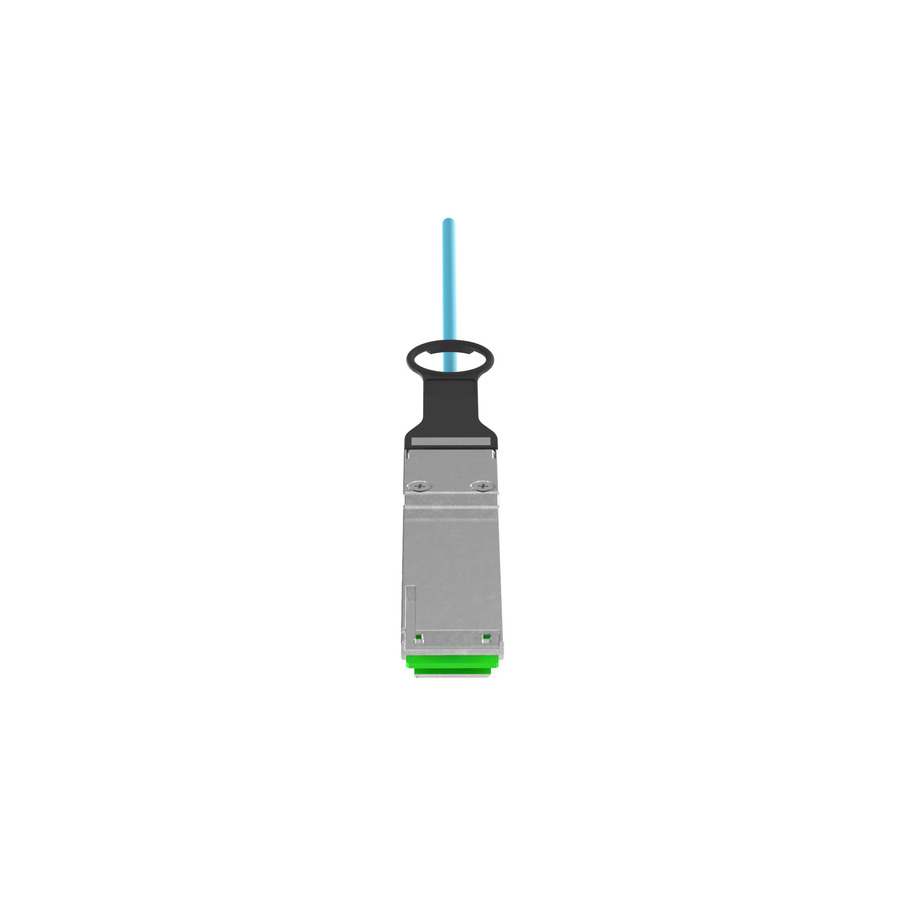 Panduit AX83NQPQPAQM020 AO Cable Assembly, QSFP+ to QSFP+, 40G, OM3, 20m, Aqua, 1Pc