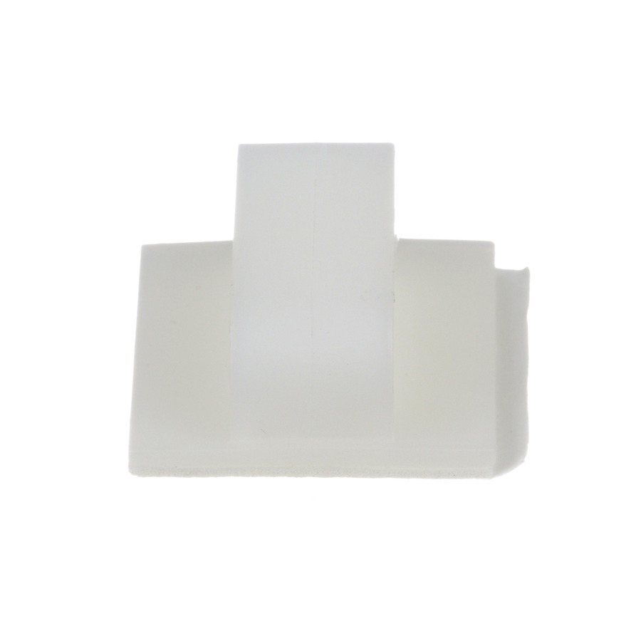 Panduit BEC38-A-L Bevel Entry Clip, Adhesive Back, Nylon 6.6, 0.38