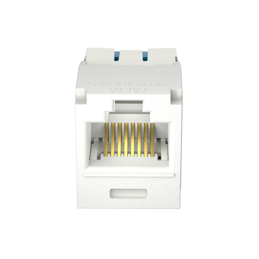 Panduit CJ6X88TGEI-24 Mini-Com TG Jack Module, Cat 6A UTP RJ45, Ivory ...