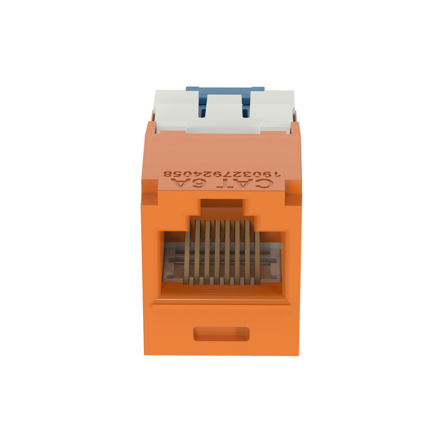 TestEquity: Panduit CJ6X88TGOR Mini-Com TG Jack Module, Cat 6A UTP