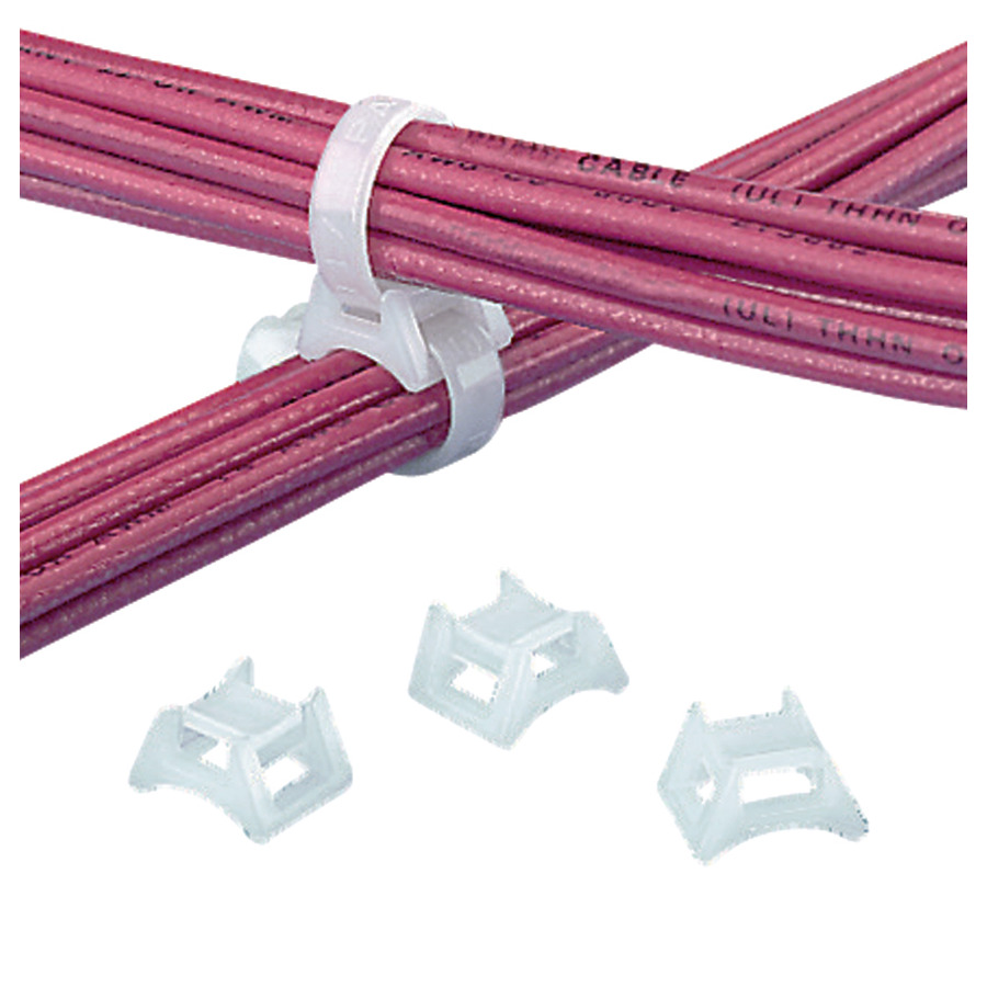 Panduit CSCS-M Cable Spacer Cross, Nylon 6.6, Fits M/I/S Cable Ties ...