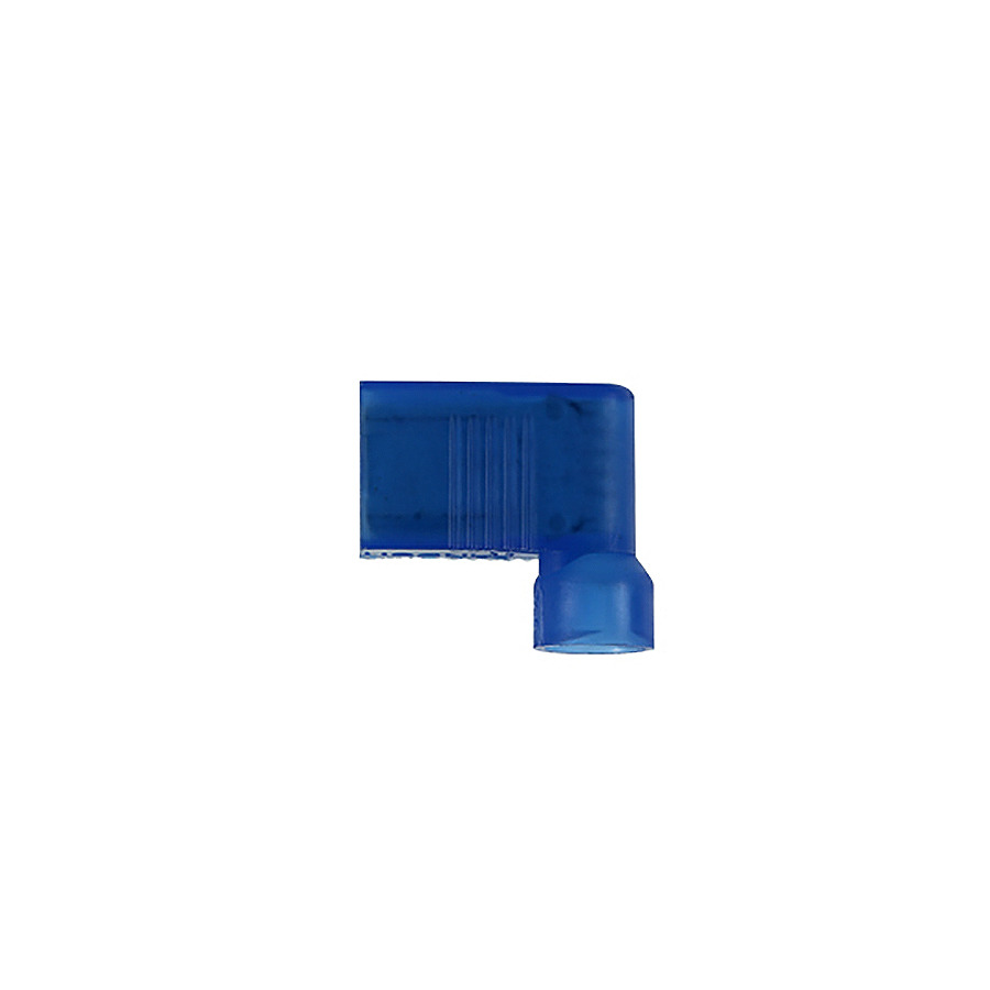 Panduit DNFR14-250FIB-M Female Disconnect, Right Angle, Nylon Insul, 600V, 16-14AWG, Blue, 1000Pcs