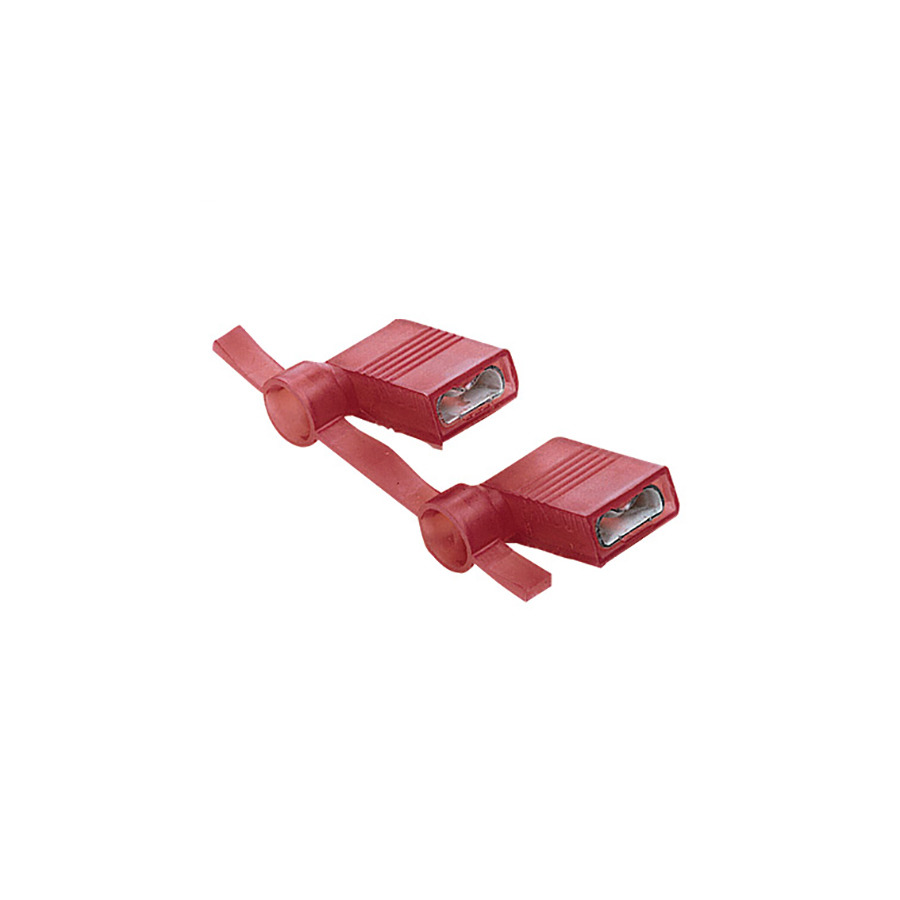 Panduit DNFR18205FIB-KD Female Disconnect, Nylon Insul, 600V, 22-18AWG, Red, Reel/1500Pcs