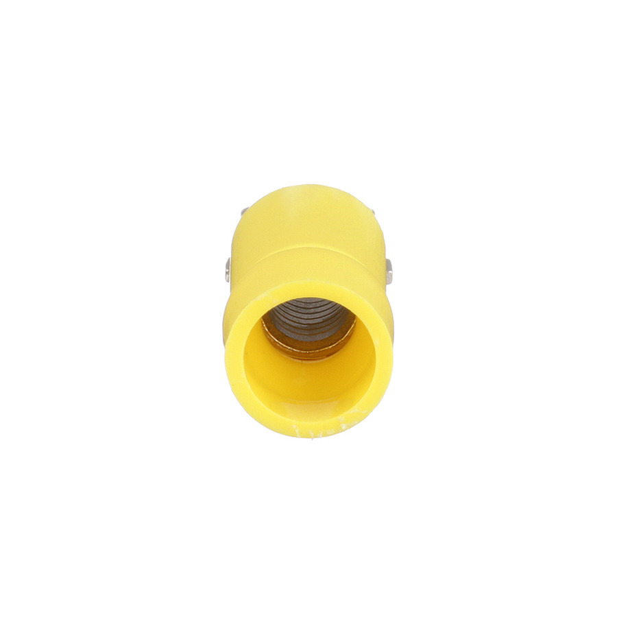 Panduit EDV10-250M-Q Male Disconnect, Vinyl Insul, 600V, 12-10AWG, Yellow, 25pcs