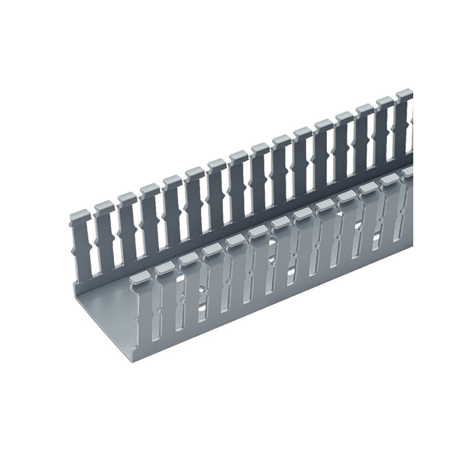 スリットNo6 TestEquity: Panduit F3X3LG6 Narrow Slot Wiring Duct, No cover, PVC