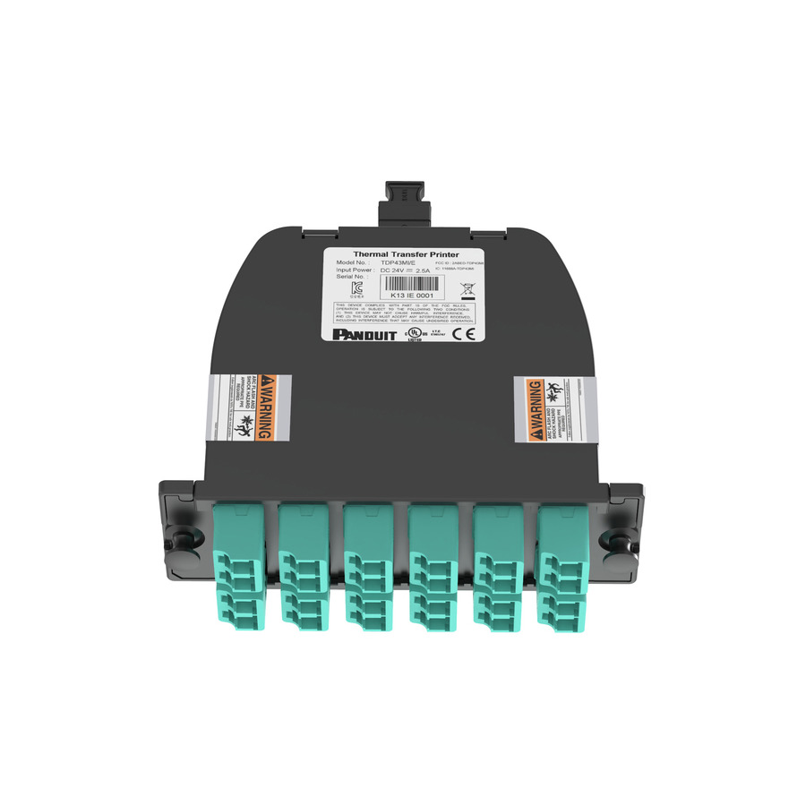 Panduit FC2ZO2410AF Fiber Cassette, 2 MPO/12 LC, OM4, 24 Fiber