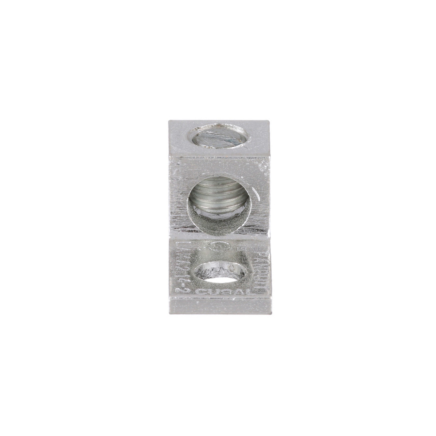 Panduit LAMA2-14-QY Aluminum Mechanical Lug, 1 Hole, 1/4", Sngle Barrel, 600V, 14-2AWG, 25Pcs