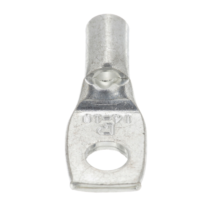 Panduit LCA10-10-L Copper Compression Lug, 1 Hole, #10, Stndrd Barrel, 35kv, 14-10AWG, 50Pcs