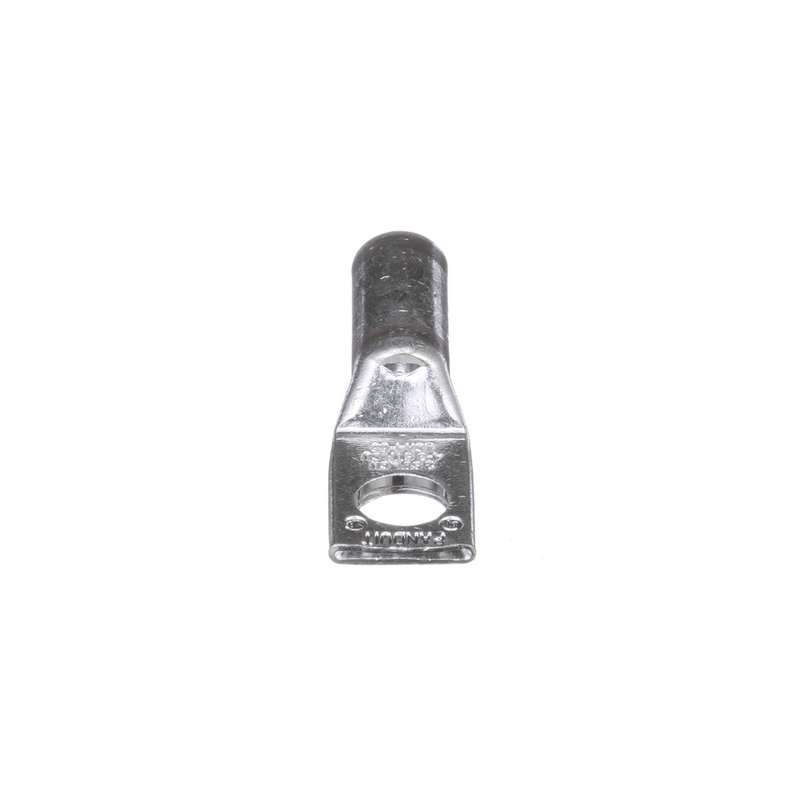 Panduit LCA4-56-L Copper Compression Lug, 1 Hole, 5/16", Stndrd Barrel, 35kv, 4AWG, Gray, 50Pcs