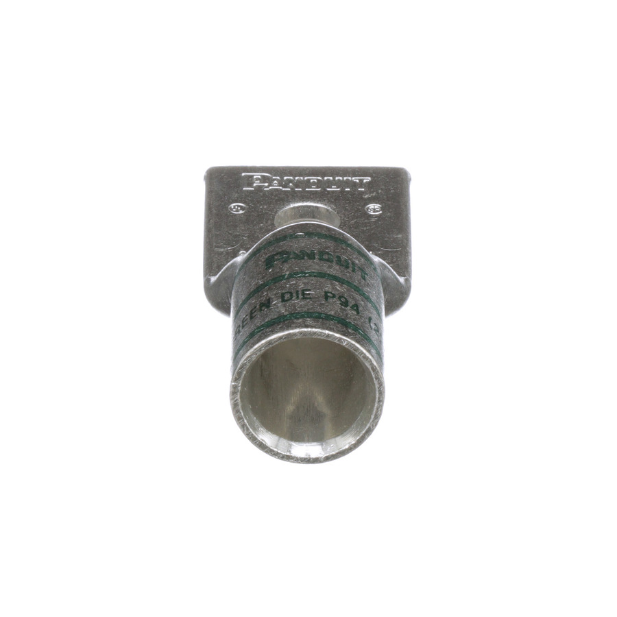 Panduit LCA600-12-6 Copper Compression Lug, 1 Hole, 1/2", Stndrd Barrel, 35kv, 600MCM, Grn, 6Pcs