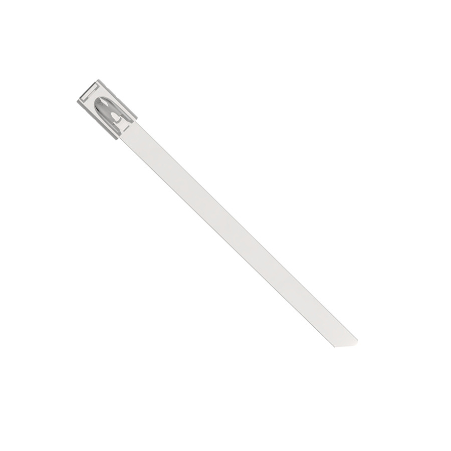 Panduit MLT1S-CP316 Pan-Steel Cable Tie, Self-Locking, Stainless Steel ...