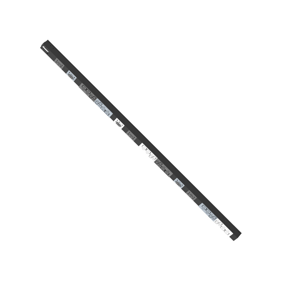 Panduit P24B14M SmartZone G5 Basic PDU, 60A/208V, (12)C13 (12)C19 Outlets, 10' Cord, Black