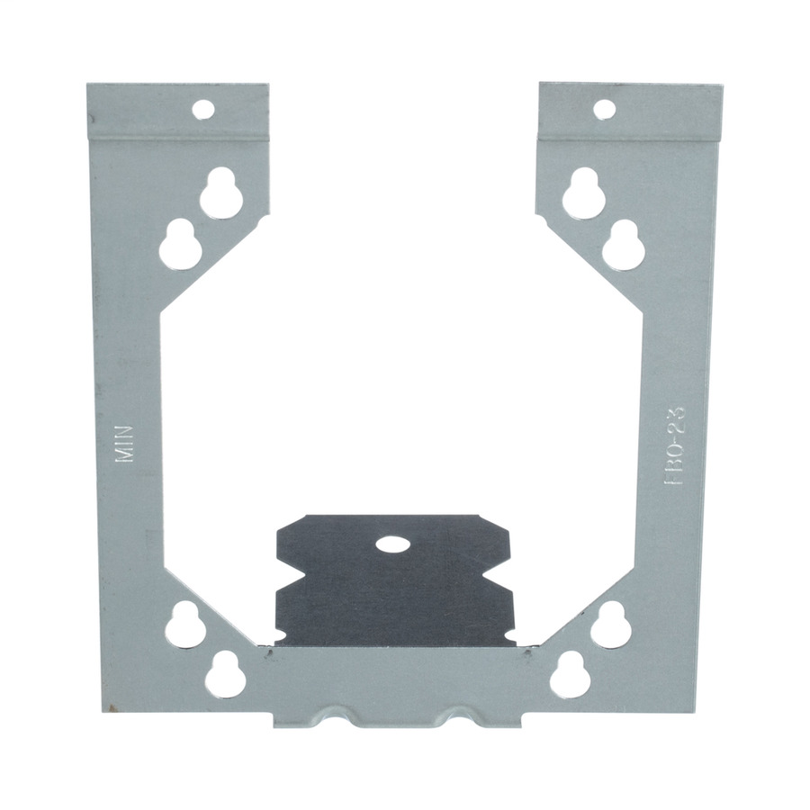 Panduit PH23 StrongHold Box Support Bracket, Pre-Galvanized Steel, For 2.5"/3.5" Studs, 100Pcs