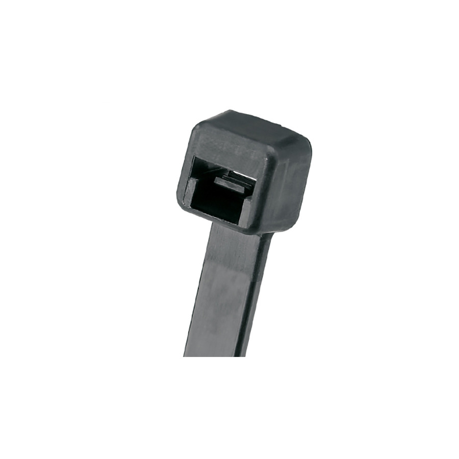 Panduit PLT1.5IM30 Locking Cable Tie, Nylon 6.6, 5.6"L, Black, 1000Pcs