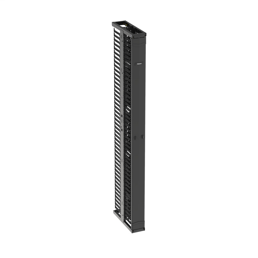 Panduit PR2VSD06 PatchRunner 2 Vertical Cable Manager, 45 RU, Black