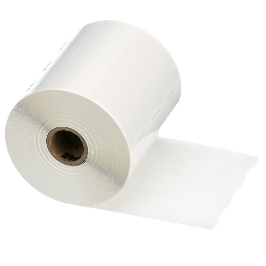 Panduit S200X225VA1Y Thermal Transfer Self-Laminating Label, 2"x2.25", Vinyl, White, 500 Labels