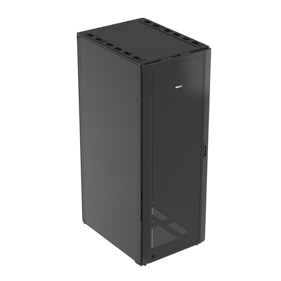 Panduit S8512BF Net-Access S-Type Server Cabinet, Steel, 45 RU, Single ...