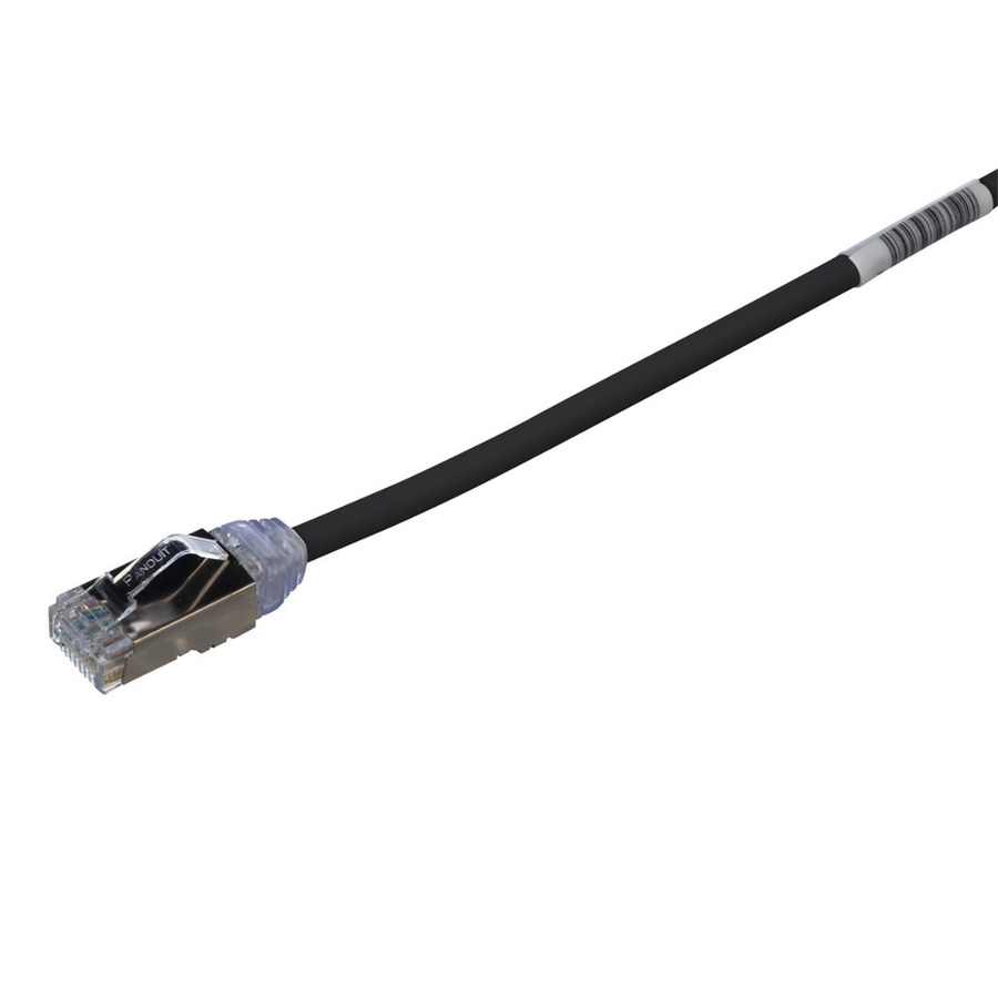 Panduit STP28X0.5MBL Patch Cord, Cat 6A, 28AWG, F/UTP, 19.69"L, CM/LSZH
