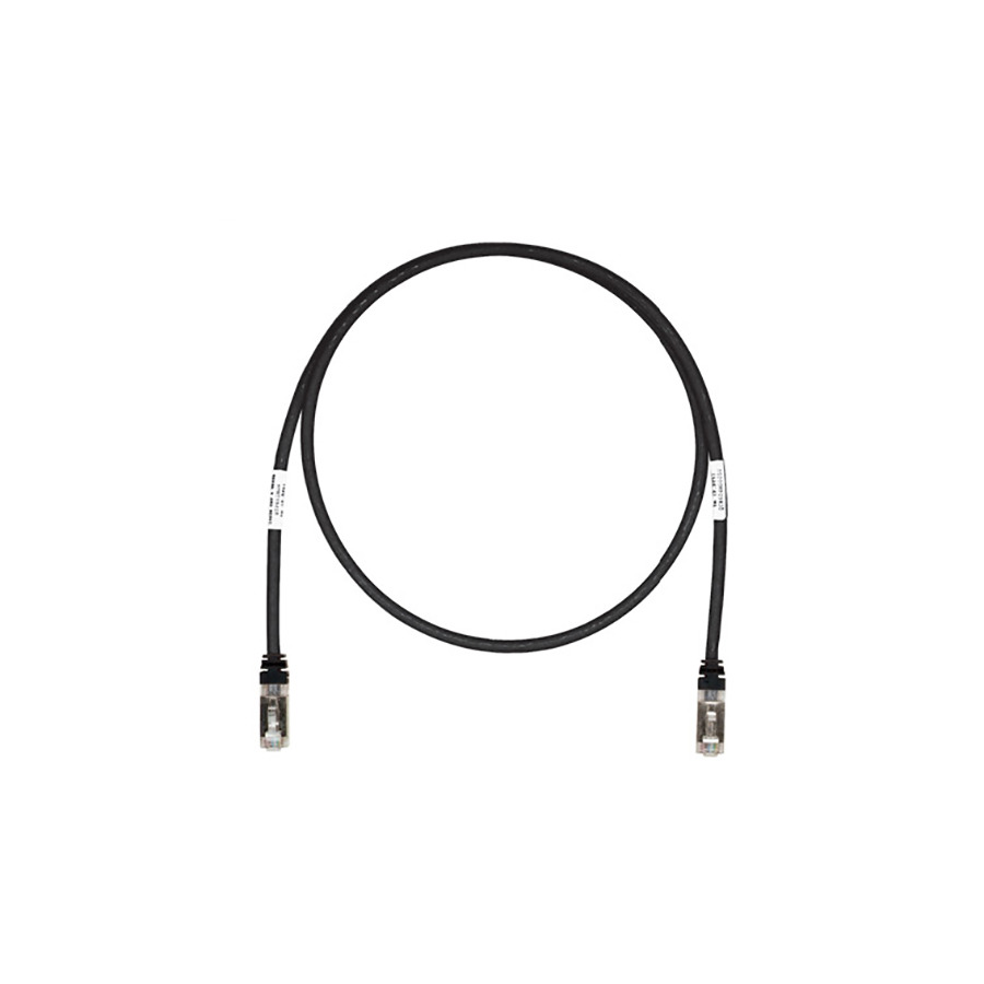 Panduit STP6X3MBL Patch Cord, Cat 6A, Copper, 10 GB S/FTP, 118"L, CM