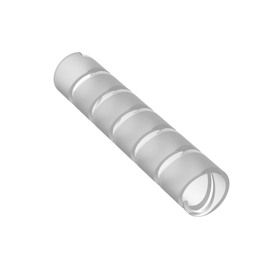 Panduit T25F-M Spiral Wrap, Polyethylene, Natural, .25"Dia, 1000'/1Roll