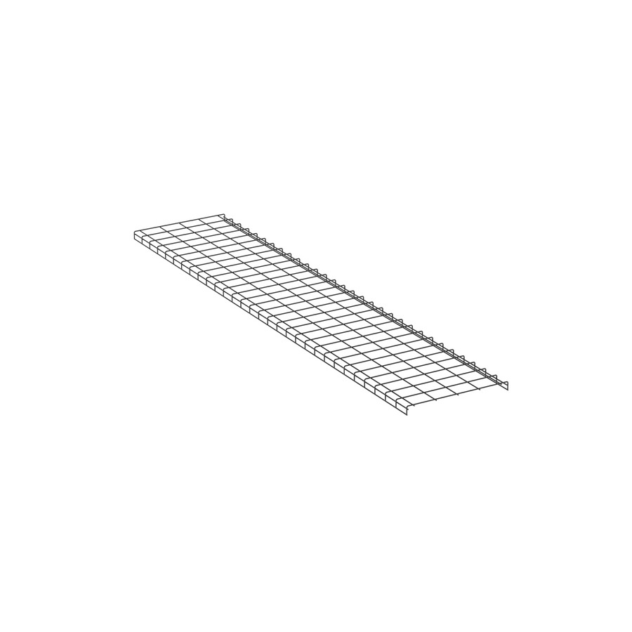 Panduit WG24BL10 Wyr-Grid Pathway, 2.09"H x 10'L x 24"W, Black