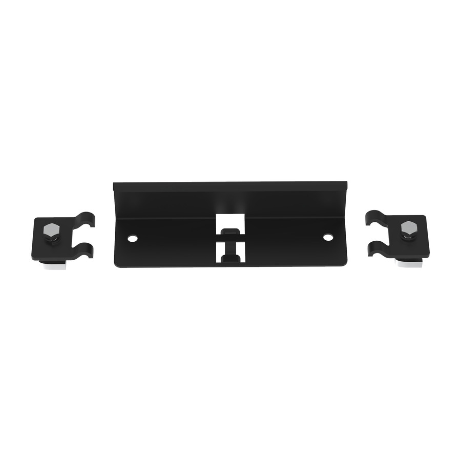 Panduit WGSKBL Wyr-Grid Strut Kit, 1 Support Member, 2 Clips, Hardware, Black