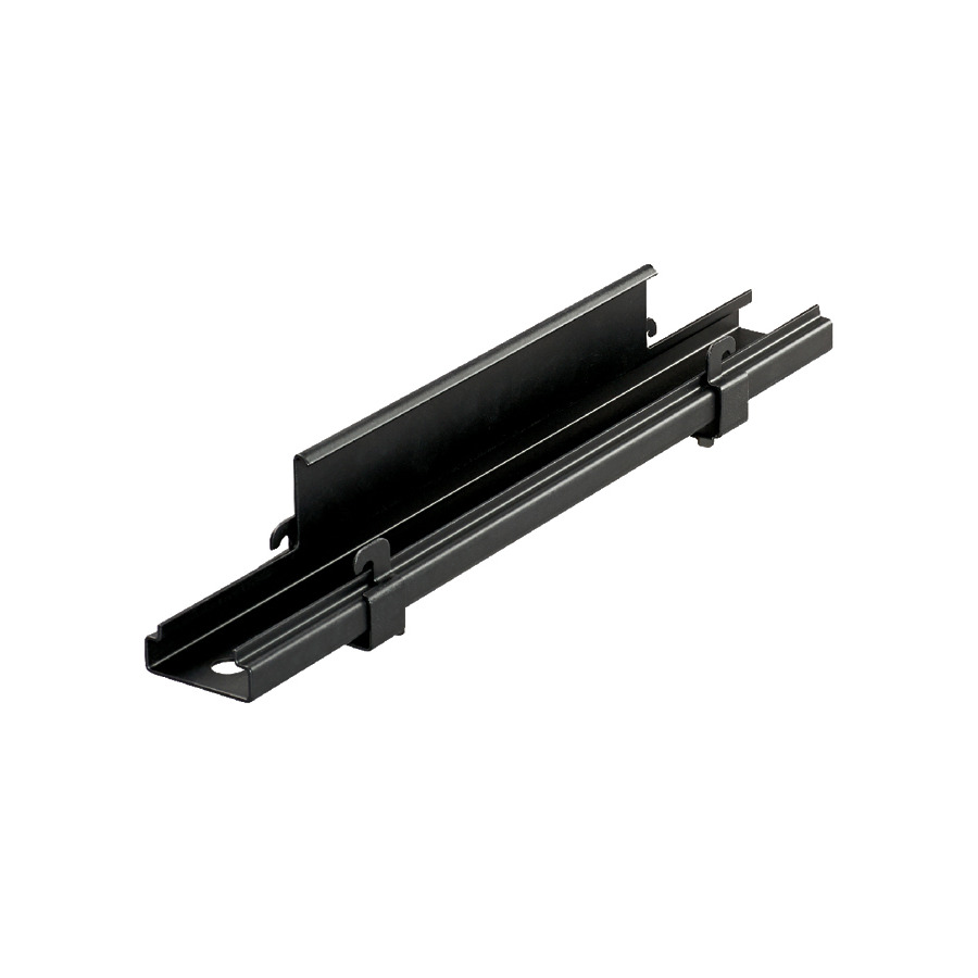 Panduit WGTBS12BL Wyr-Grid Trapeze Bracket, 2.41" H x 16.5" L x 2.22" W, Black, 1Pc