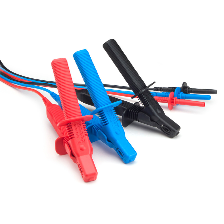 TestEquity: Megger 1002-647 Test Lead Set, Large Sized, 10 kV