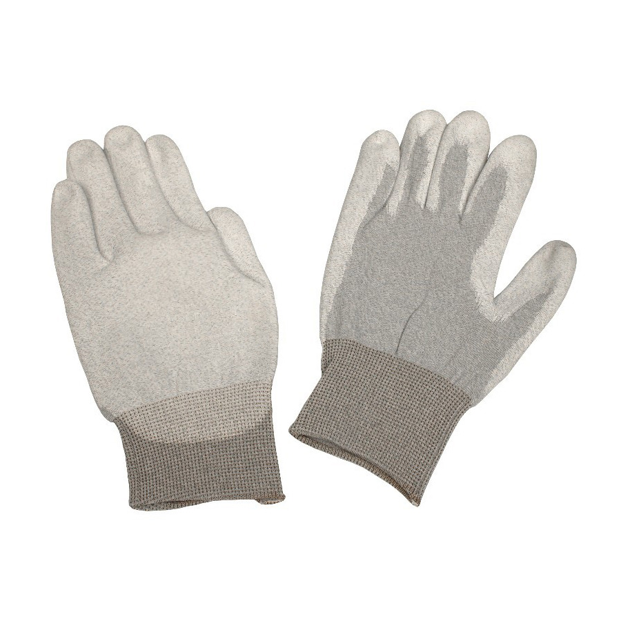 Desco 68129 Dissipative Gloves, Polyurethane Coated Nylon, X-Large