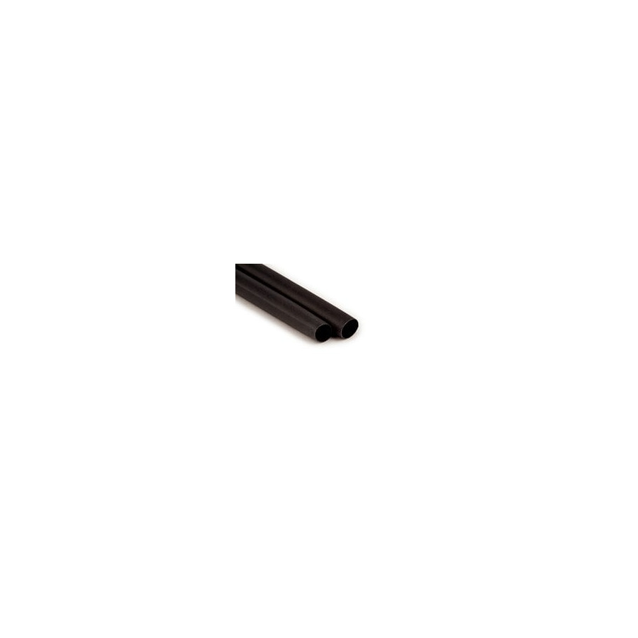 3M 7000132156 Heat Shrink Heavy-Wall Cable Sleeve for 1 kV ITCSN-0800, Black, 8-3 AWG, 48"