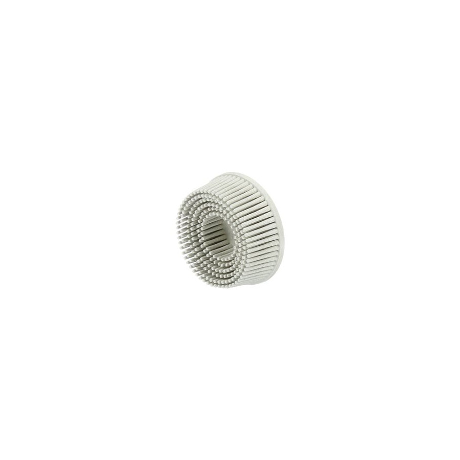 3M 7100138286 Scotch-Brite Roloc Bristle Disc, 120, White, 2" x 5/8"