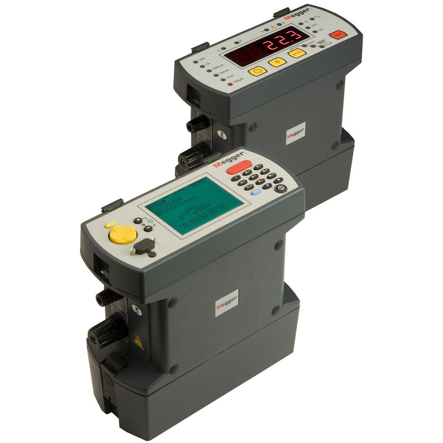 Megger DLRO10 Microhmmeter, 0.1 uOhm to 2 kOhm, 10 A, 0.2%, Duplex/Hand Spikes, 4 1/2 Digit, DLRO Series