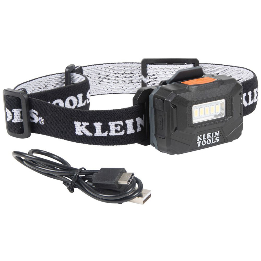 Klein Tools 56049 Rechargeable Light Array LED Headlamp with Adjustable Strap