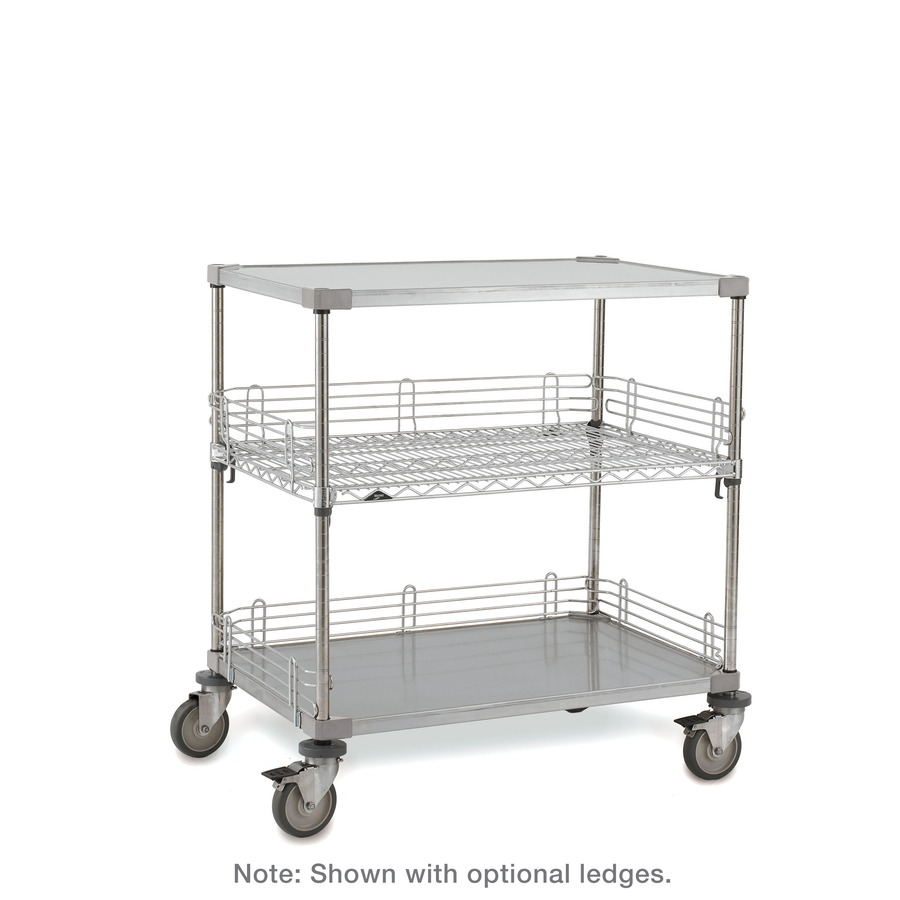 Metro CASE-OL36 Stainless Steel Open Case Cart, 24"x36"x39"