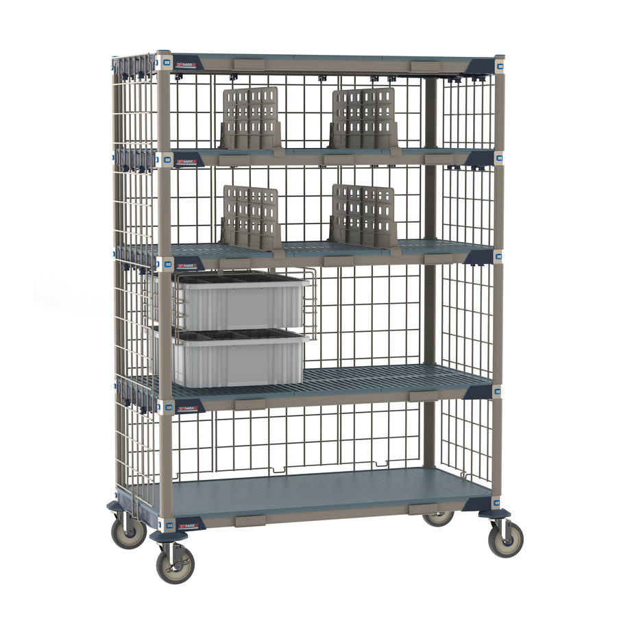 Metro ECP55DX3 MetroMax i Deluxe Par Level Cart, 24"x48"