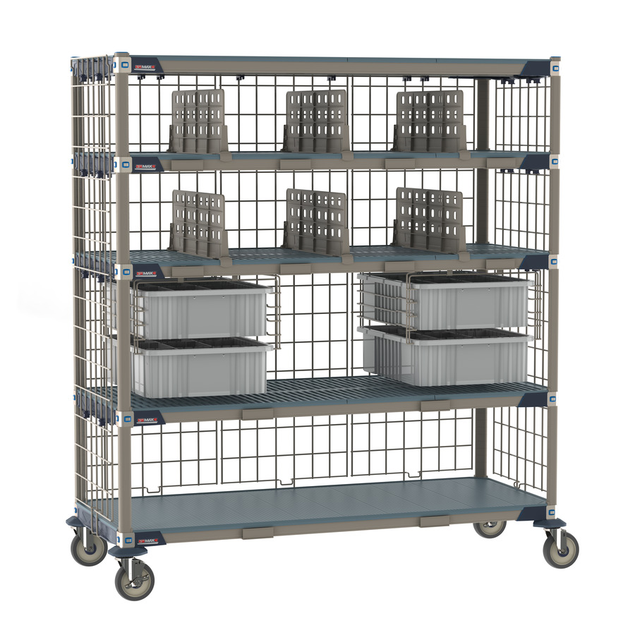 Metro ECP56DX3 MetroMax i Deluxe Par Level Cart, 24"x60"