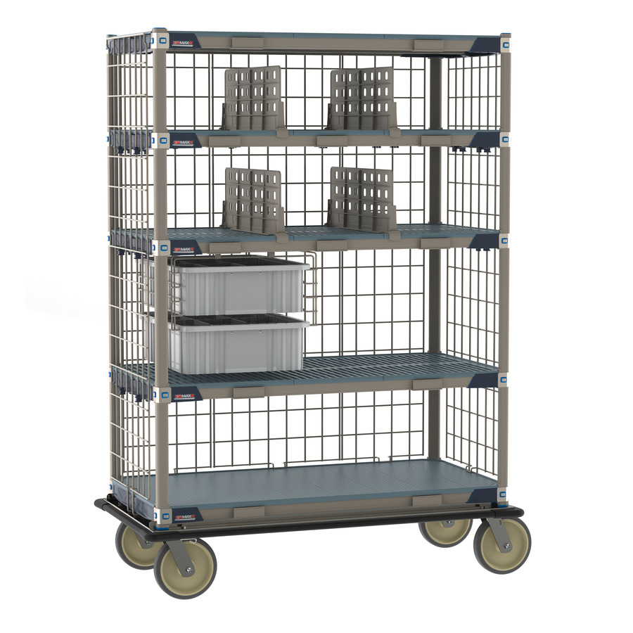 Metro ECT55DX3 MetroMax i Deluxe Transport and Exchange Cart, 24"x48"