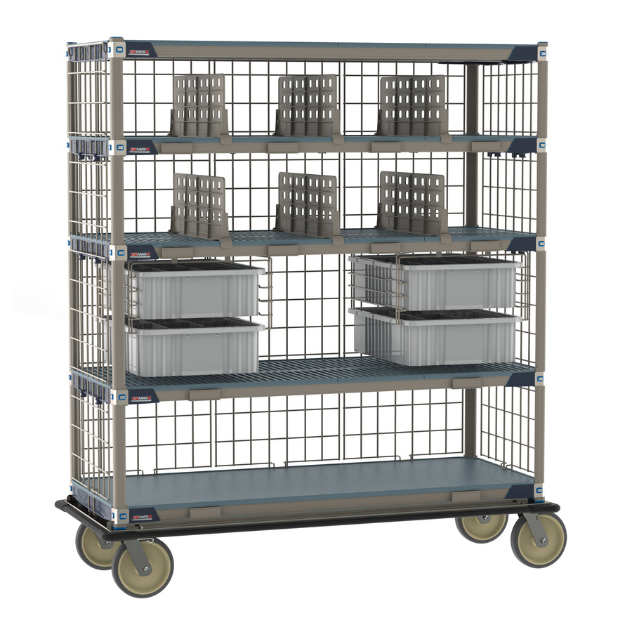 Metro ECT56DX3 MetroMax i Deluxe Transport and Exchange Cart, 24"x60"