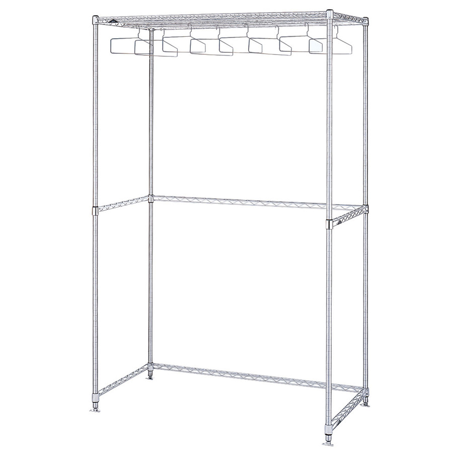 Metro GRU2472S Stainless Steel Upright Garment Rack, 24"x72"x74.625"