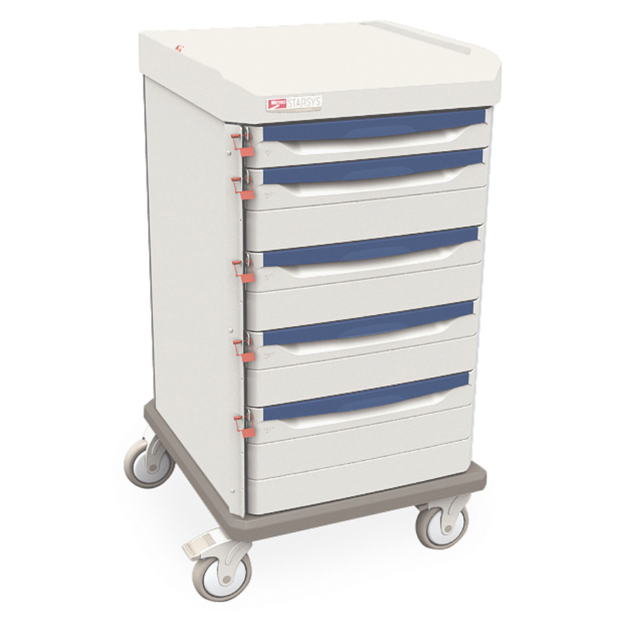 Metro SXRS40CM1 Starsys General Supply Cart, Passive Security