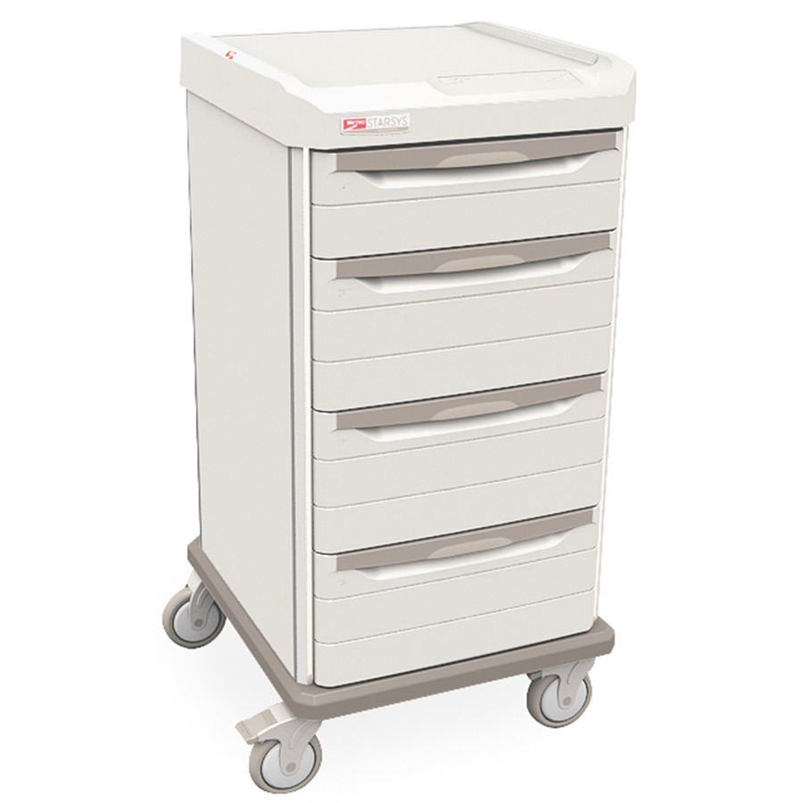 Metro SXRS43CM1 Starsys Bedside Cart 22.75"x24.875"xx44.75", Taupe