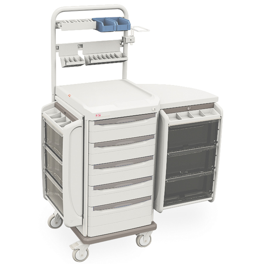 Metro SXRSANES Starsys Anesthesia Cart, Key Lock, Taupe