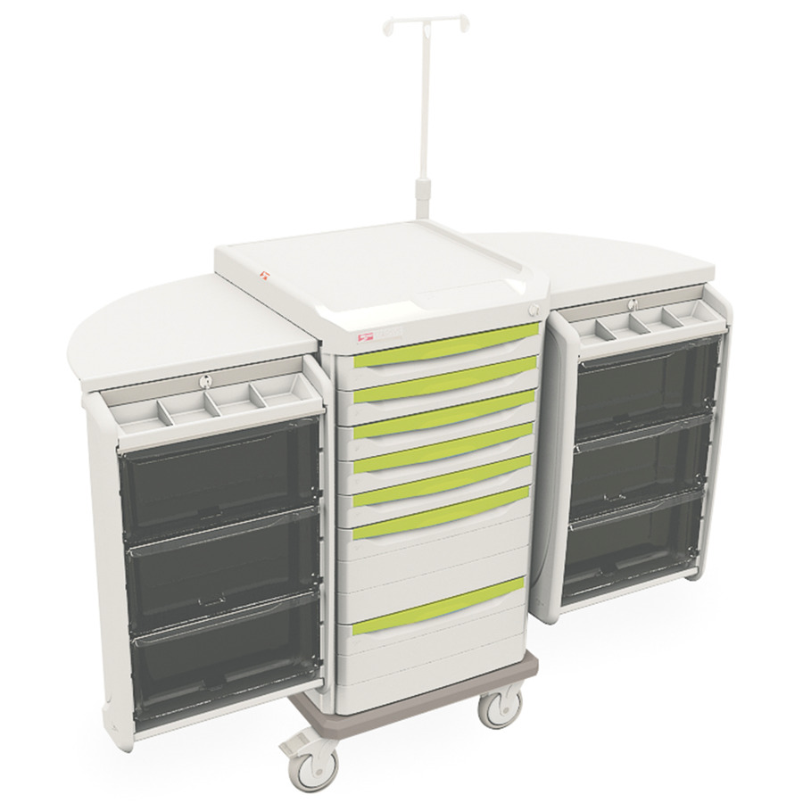 Metro SXRSIV Starsys IV Therapy Cart